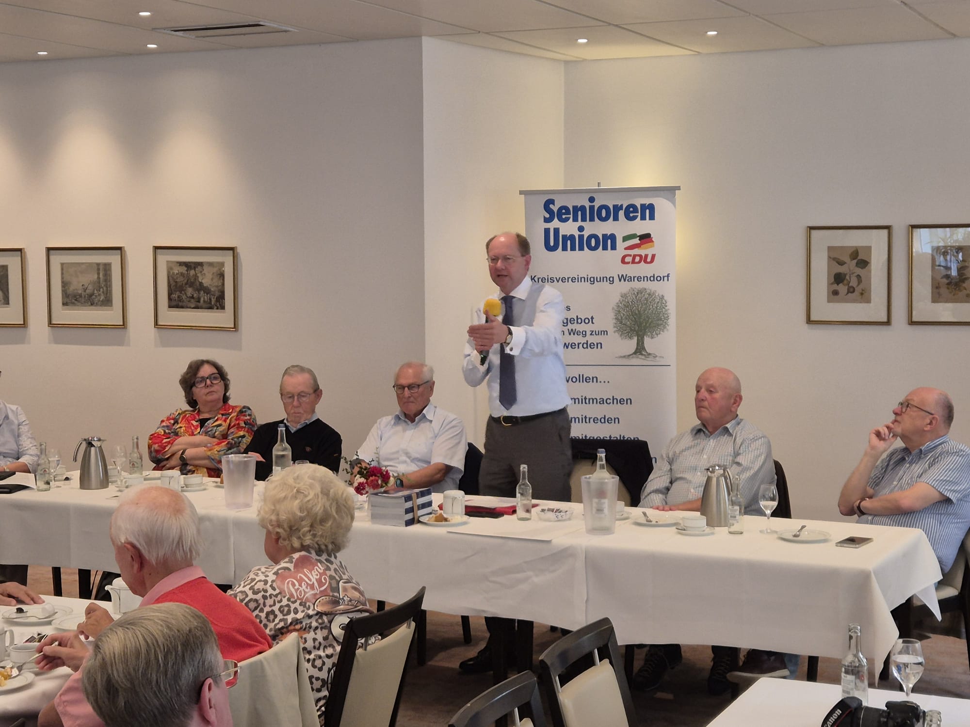 Dr. Gericke bei der Senioren Union